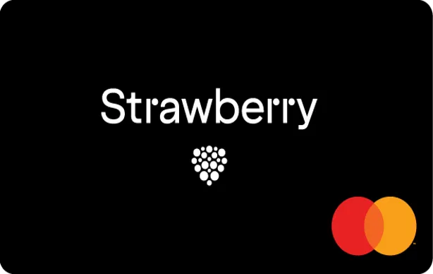 Strawberry Mastercard - Kreditkort med cashback för vardagsköp