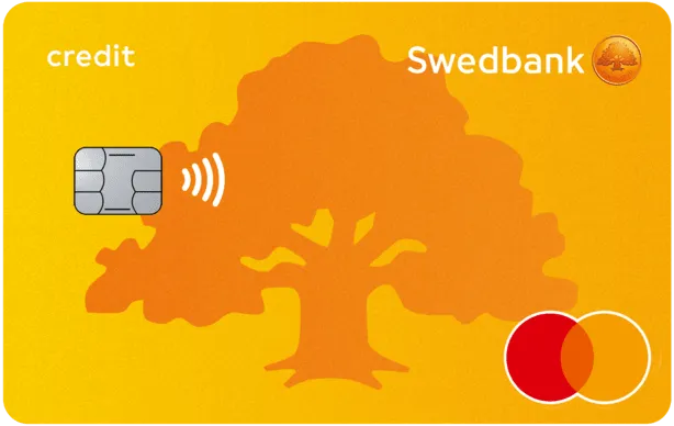 Swedbank Mastercard - Kreditkort med poängsystem för inköp